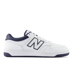 New Balance 480 White Navy