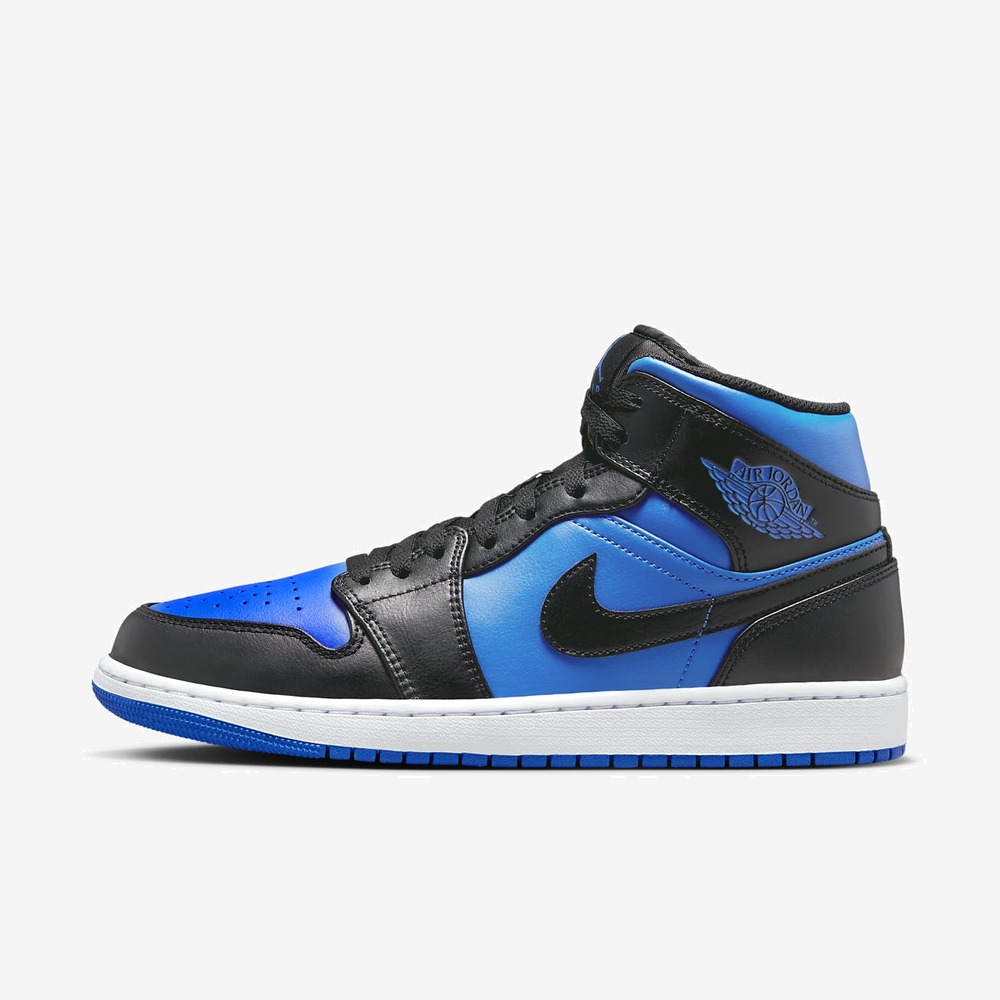 Air Jordan 1 Mid Black Vista 2