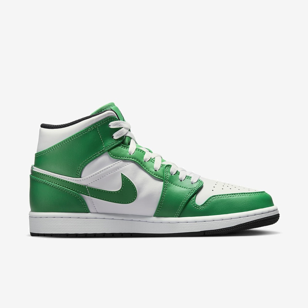 Air Jordan 1 Mid Lucky Green Vista 4