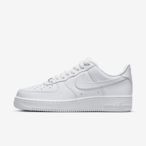 Nike Air Force 1 07 Triple White - Perfil lateral