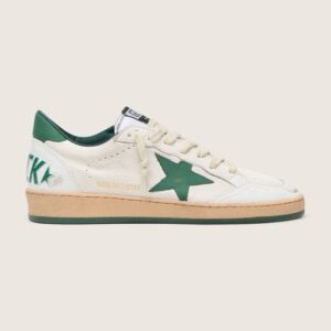 Golden Goose Ball Star Estrella Verde – vista lateral