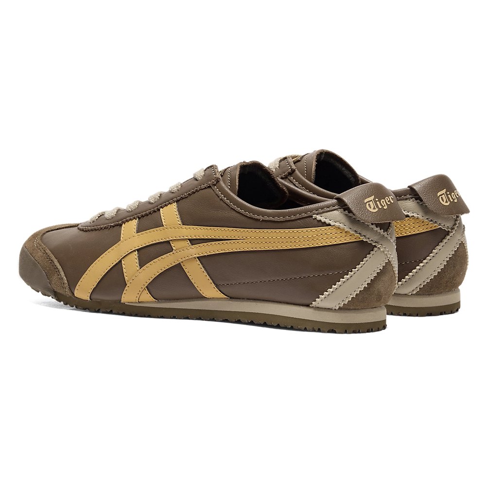 Onitsuka Tiger Mexico 66 Café con Marrón - vista trasera