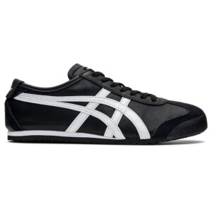 Onitsuka Tiger Mexico 66 Negro con Blanco - vista lateral
