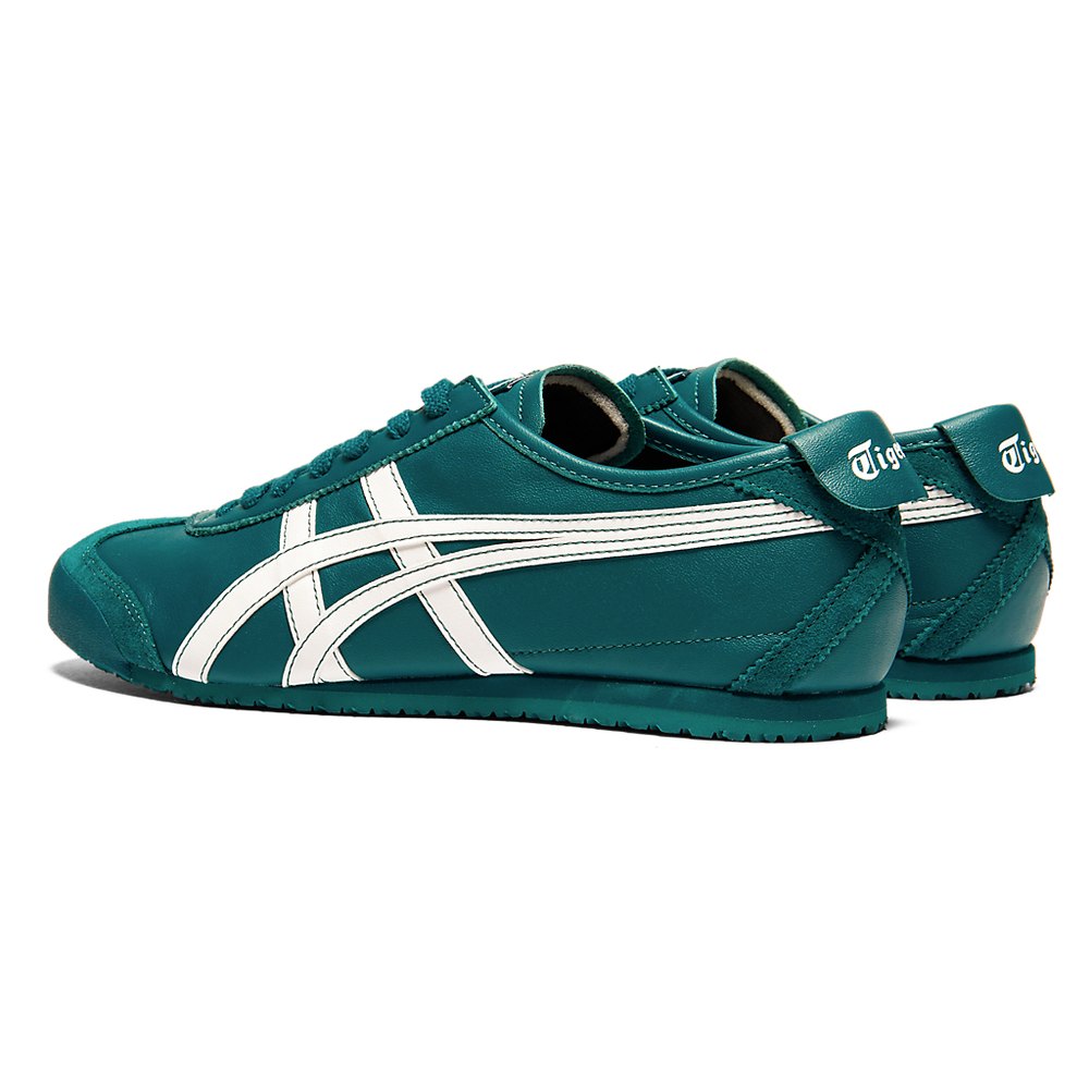Onitsuka Tiger Mexico 66 Verde con Blanco - vista trasera