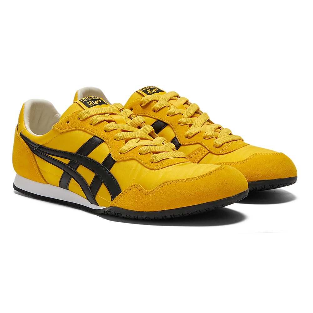Onitsuka Tiger Serrano Amarillo con Negro - vista frontal