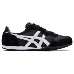 Onitsuka Tiger Serrano Negro con Blanco - vista lateral