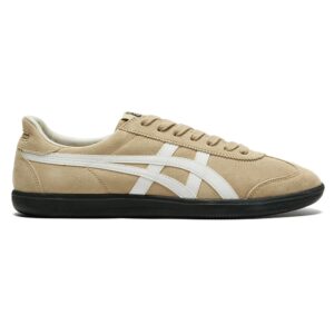 Onitsuka Tiger Tokuten Café con Blanco - vista lateral