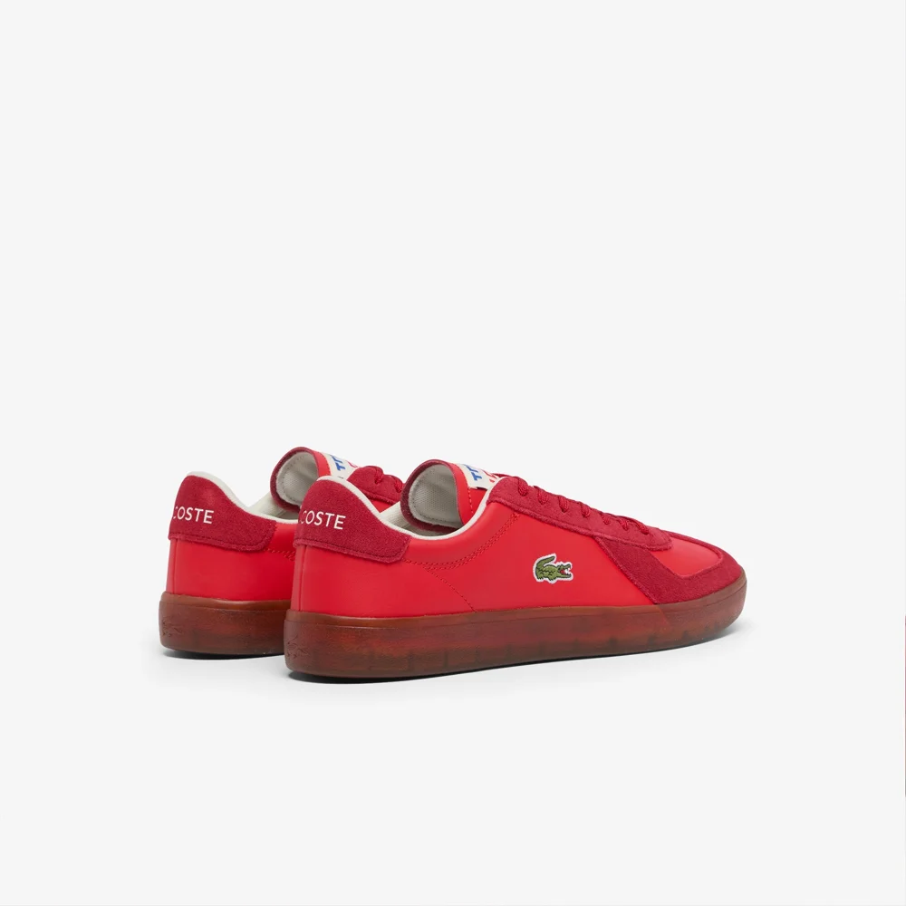Lacoste Baseshot Pro Leather Rojo - Imagen 3